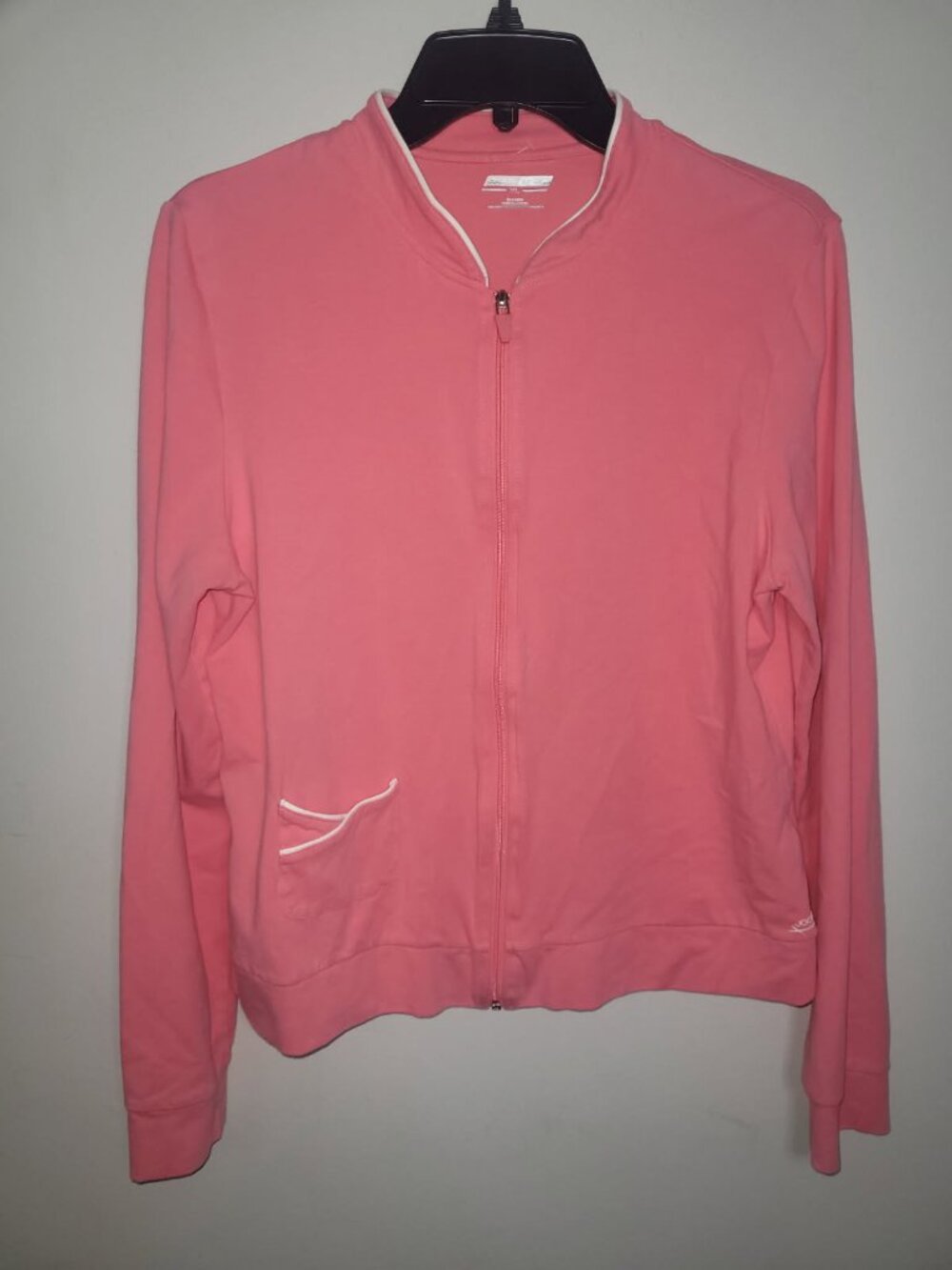 Jockey Coral Pink active track jacket